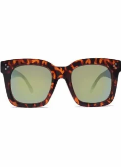 Solbriller Crusheyes Loving Life Tortoise Gold Mirror