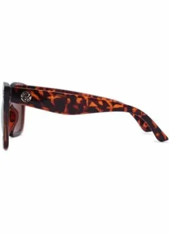 Solbriller Crusheyes Loving Life Tortoise Gold Mirror