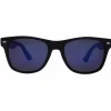 Solbriller Kreedom Nostalgic Black/Blue Mirror