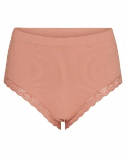 Tim&Simonsen Feline Rib Midi Trousers Peach