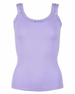 Tim&Simonsen Frida Rib Top Lavanda