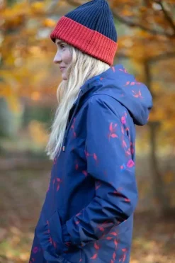 Vera Beanie Dk Navy/Dk Rust