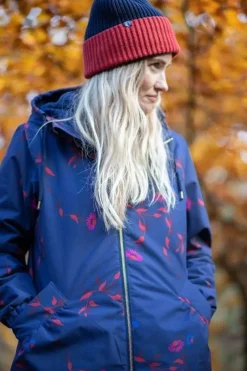Vera Beanie Dk Navy/Dk Rust