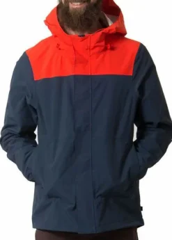 Viksoe Rain Navy/Lovely Orange